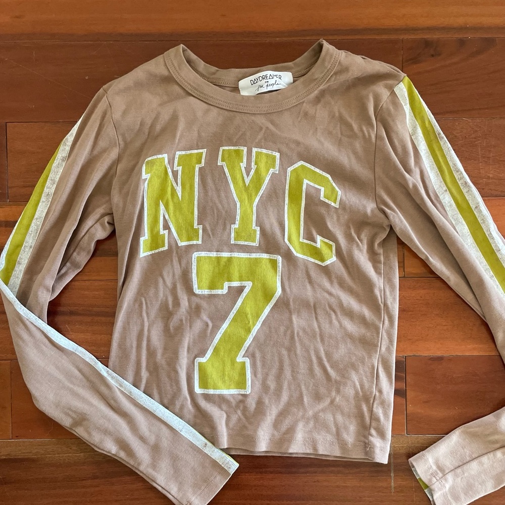Free People NYC Shrunken Long Sleeve